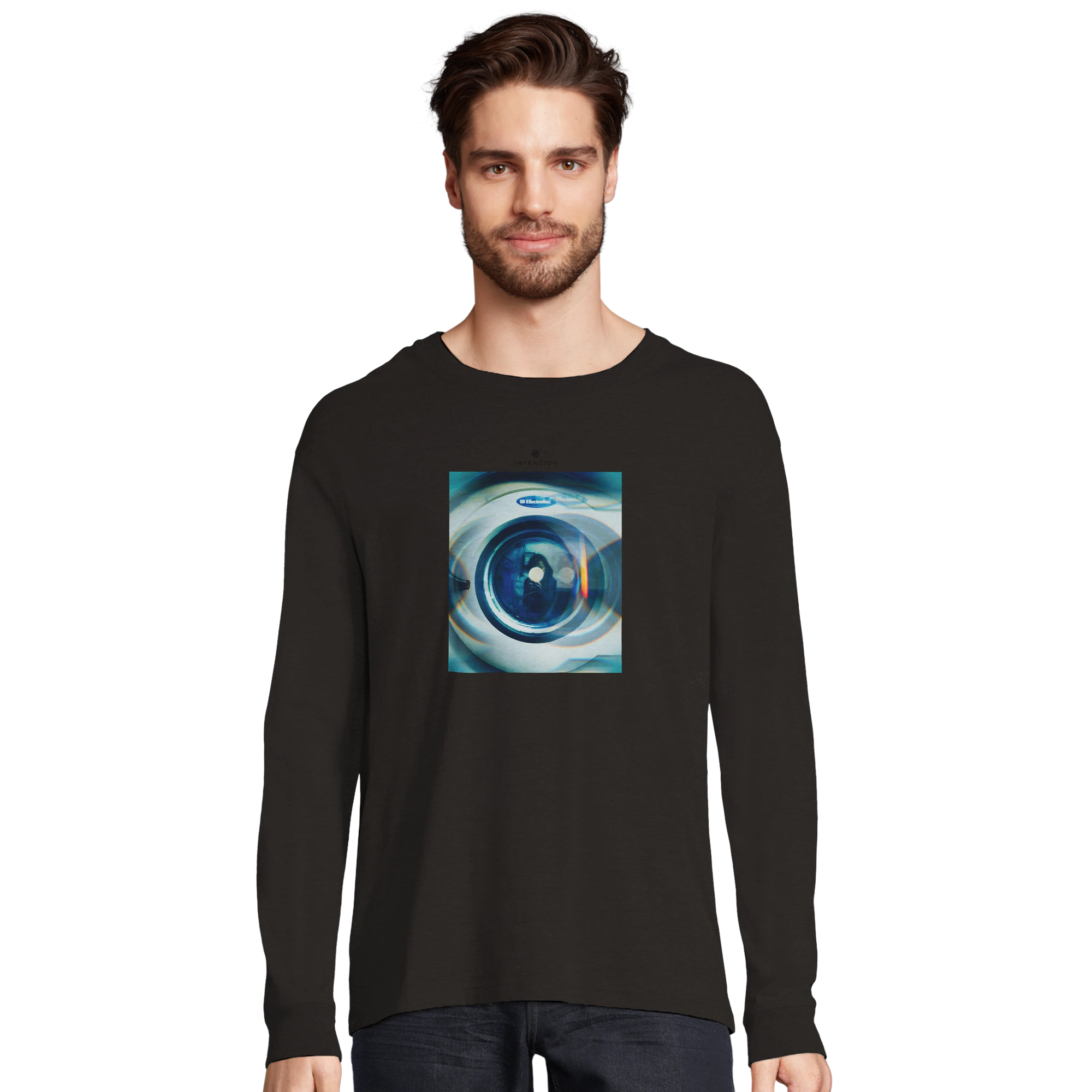 Real - "Around and Around" Long sleeve Deep Black 3