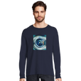 Real - "Around and Around" Long sleeve French Navy 3