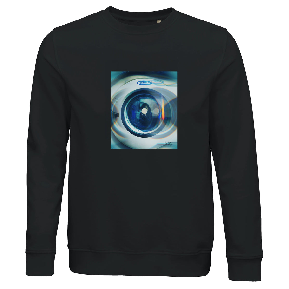 Real - "Around and Around" Sweatshirt Black 1