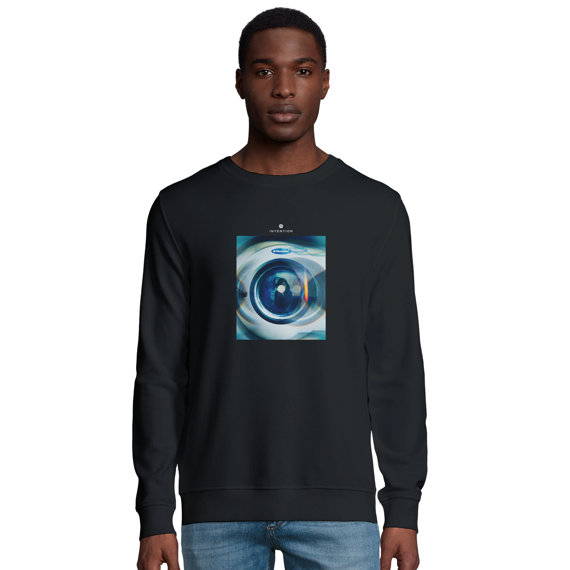 Real - "Around and Around" Sweatshirt Black 3