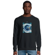 Real - "Around and Around" Sweatshirt Black 3