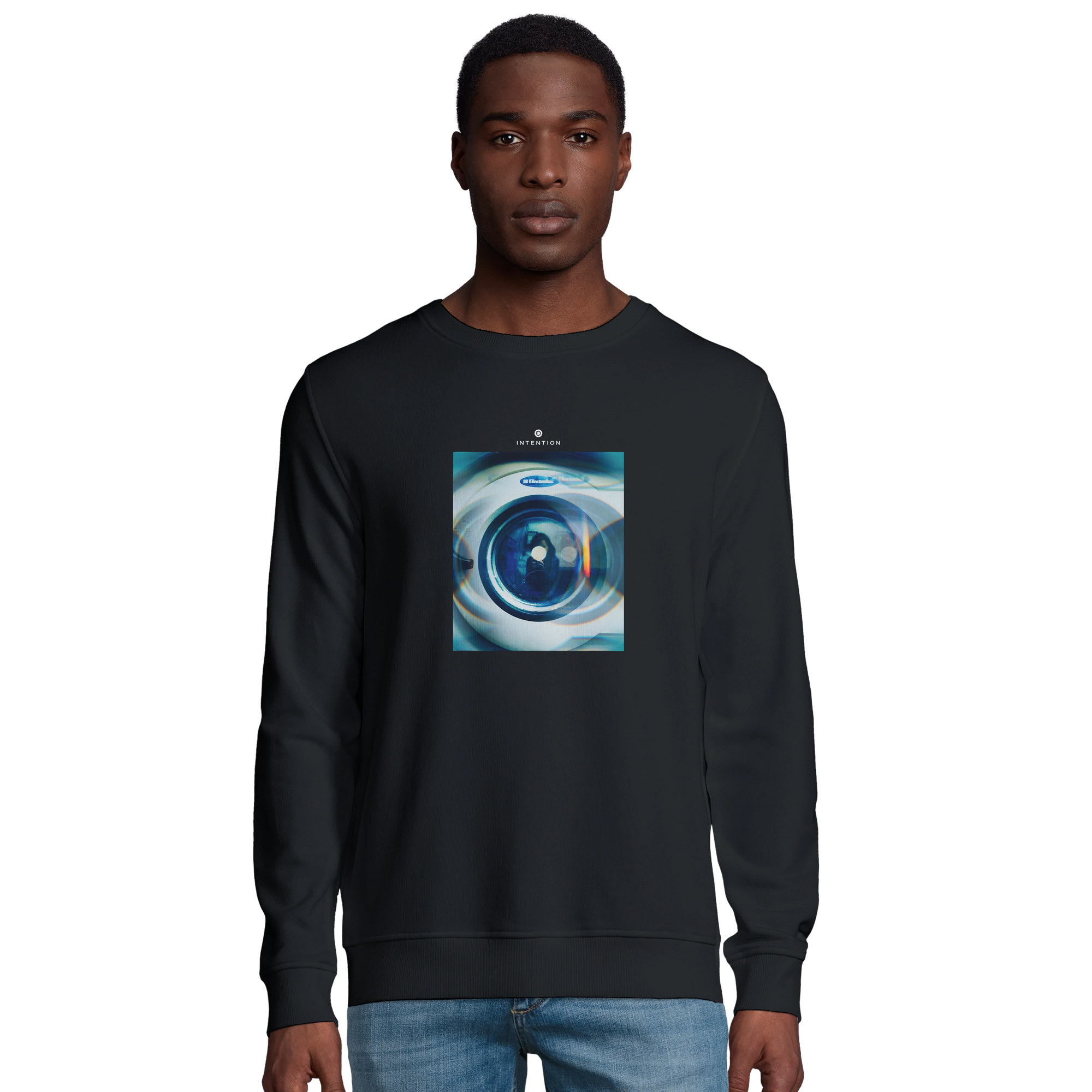Real - "Around and Around" Sweatshirt Black 3
