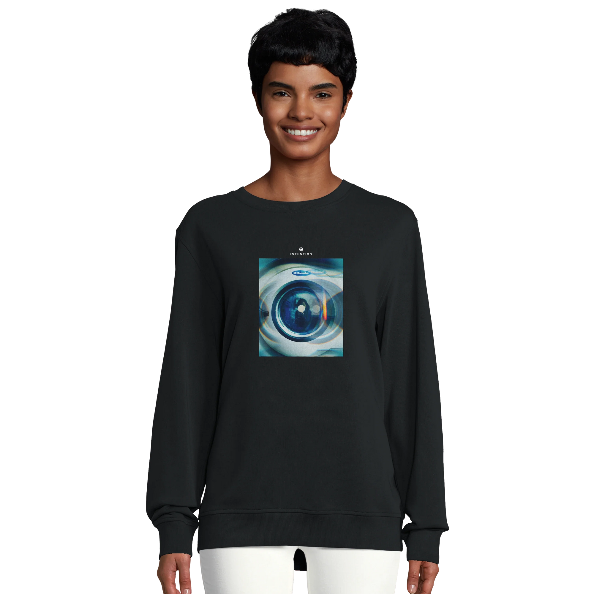 Real - "Around and Around" Sweatshirt Black 5