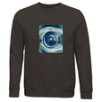Real - "Around and Around" Sweatshirt deep charcoal grey 1