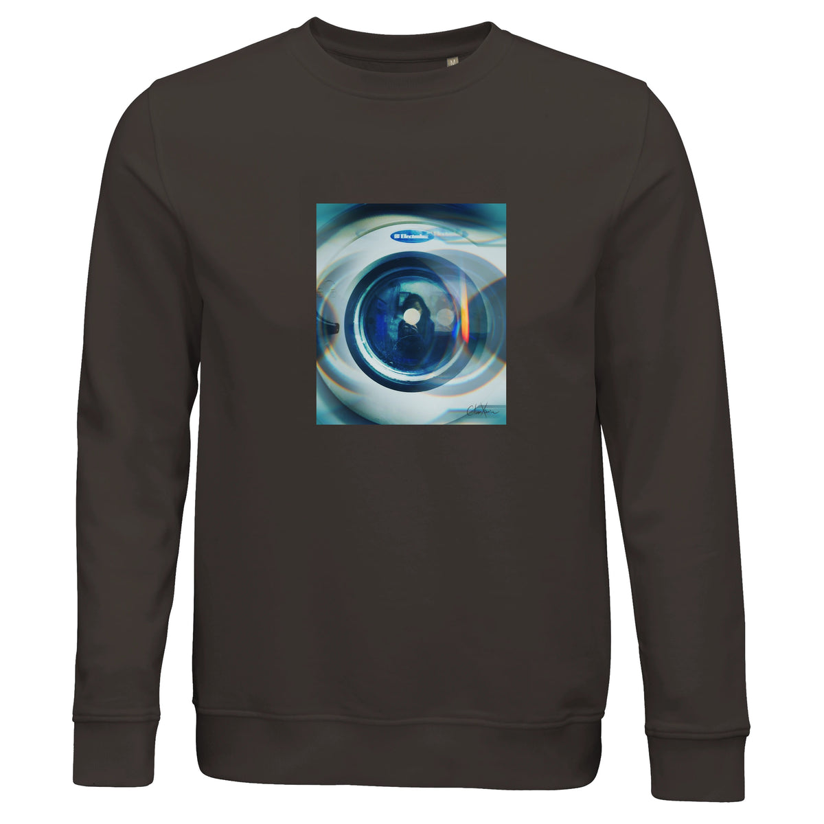 Real - "Around and Around" Sweatshirt deep charcoal grey 1