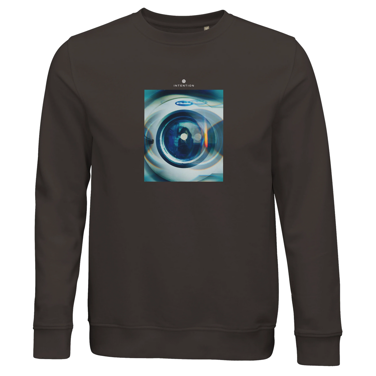 Real - "Around and Around" Sweatshirt deep charcoal grey 1