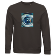 Real - "Around and Around" Sweatshirt deep charcoal grey 1
