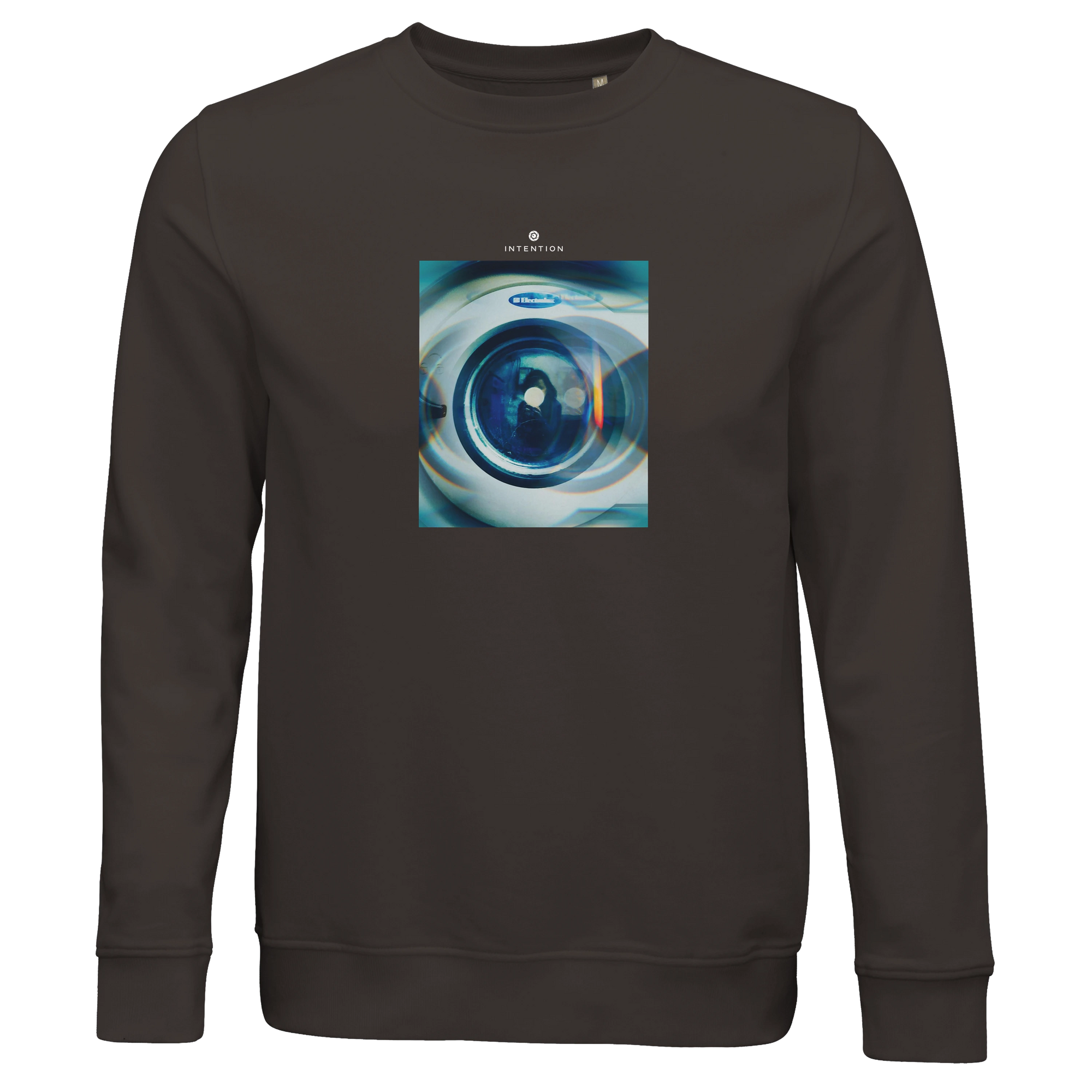 Real - "Around and Around" Sweatshirt deep charcoal grey 1