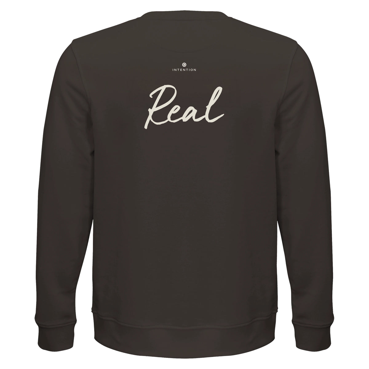 Real - "Around and Around" Sweatshirt deep charcoal grey 2