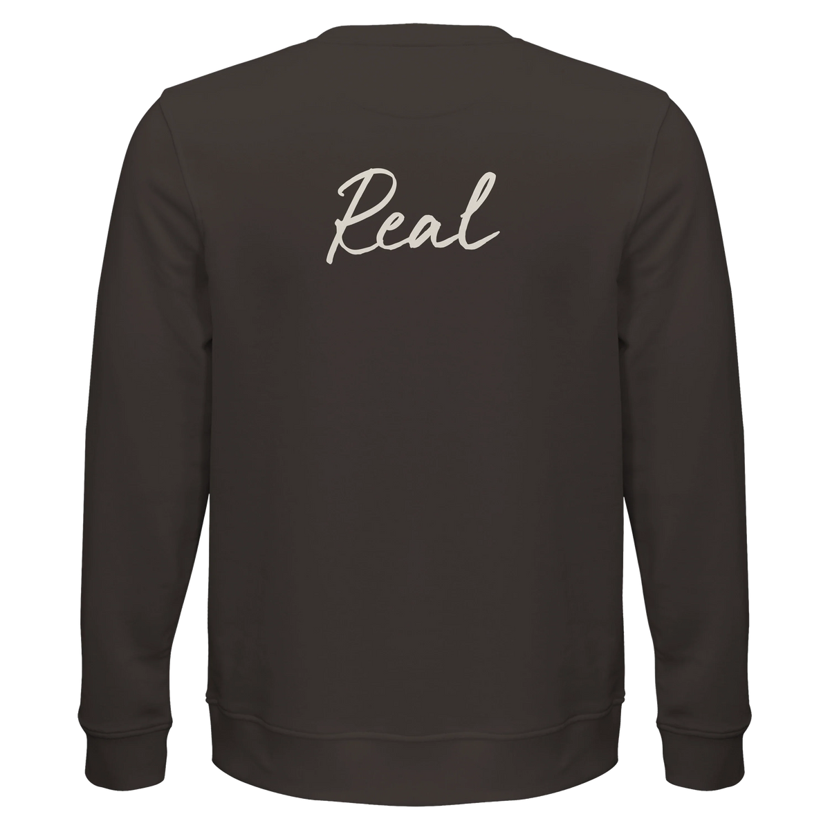 Real - "Around and Around" Sweatshirt deep charcoal grey 2