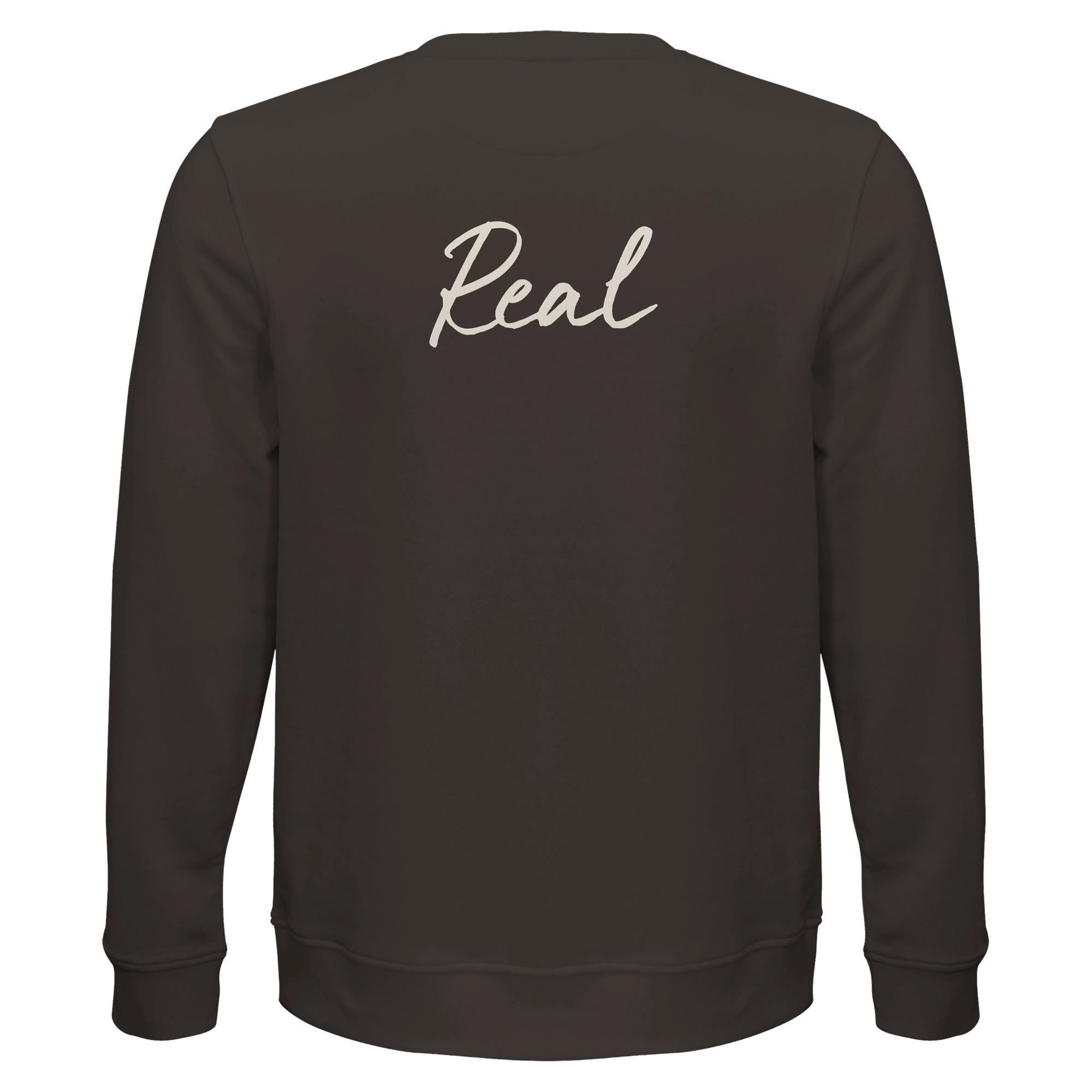 Real - "Around and Around" Sweatshirt deep charcoal grey 2