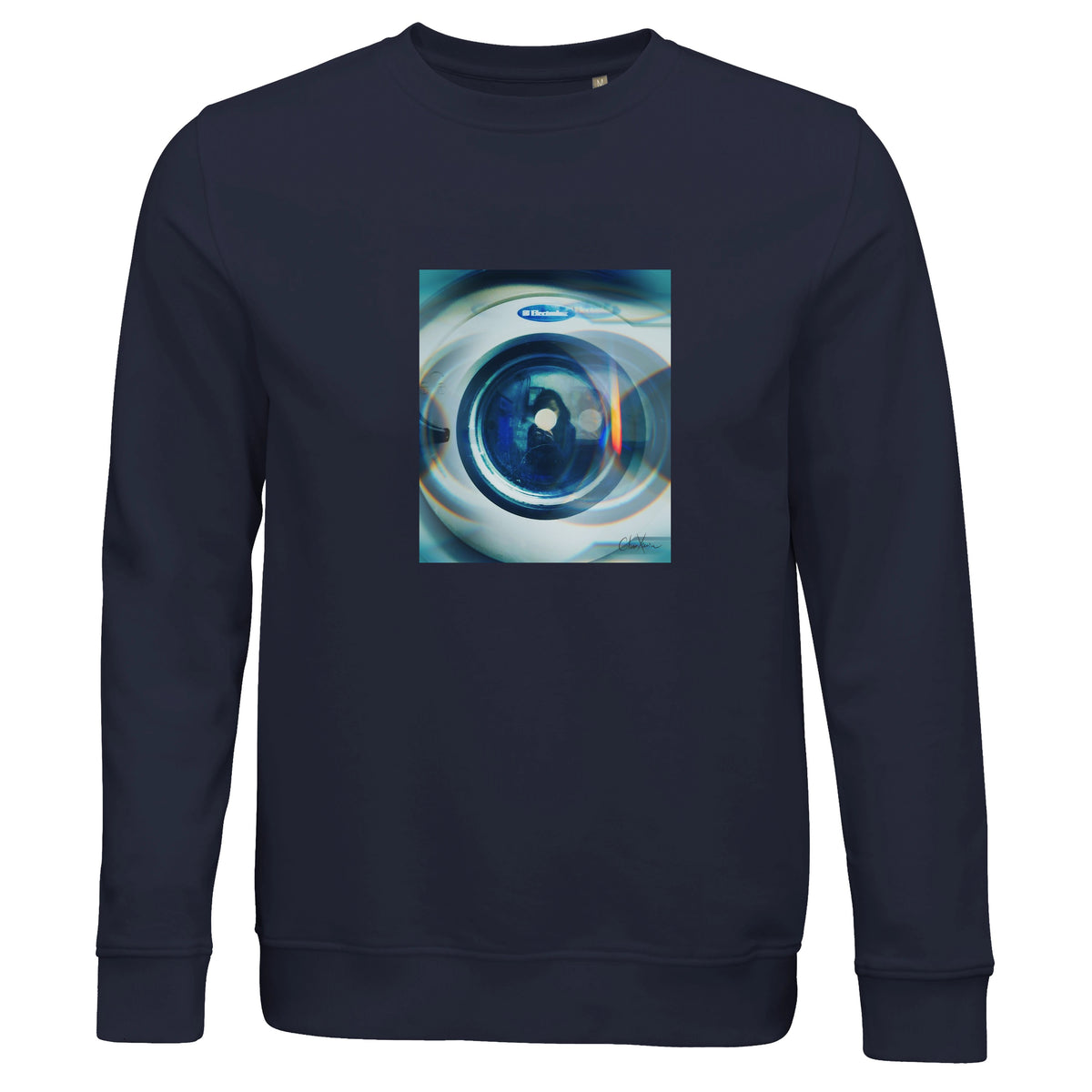 Real - "Around and Around" Sweatshirt French Navy 1