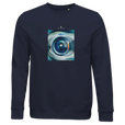 Real - "Around and Around" Sweatshirt French Navy 1