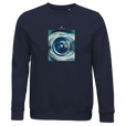 Real - "Around and Around" Sweatshirt French Navy 1