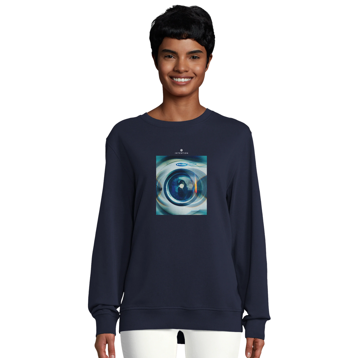 Real - "Around and Around" Sweatshirt French Navy 5