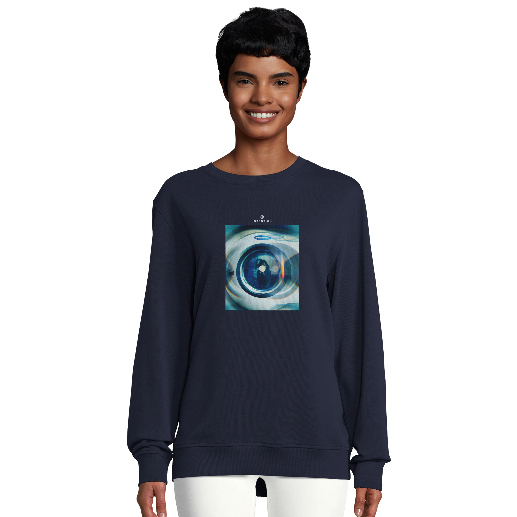 Real - "Around and Around" Sweatshirt French Navy 5
