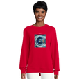 Real - "Around and Around" Sweatshirt Red 5