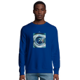 Real - "Around and Around" Sweatshirt Royal Blue 4