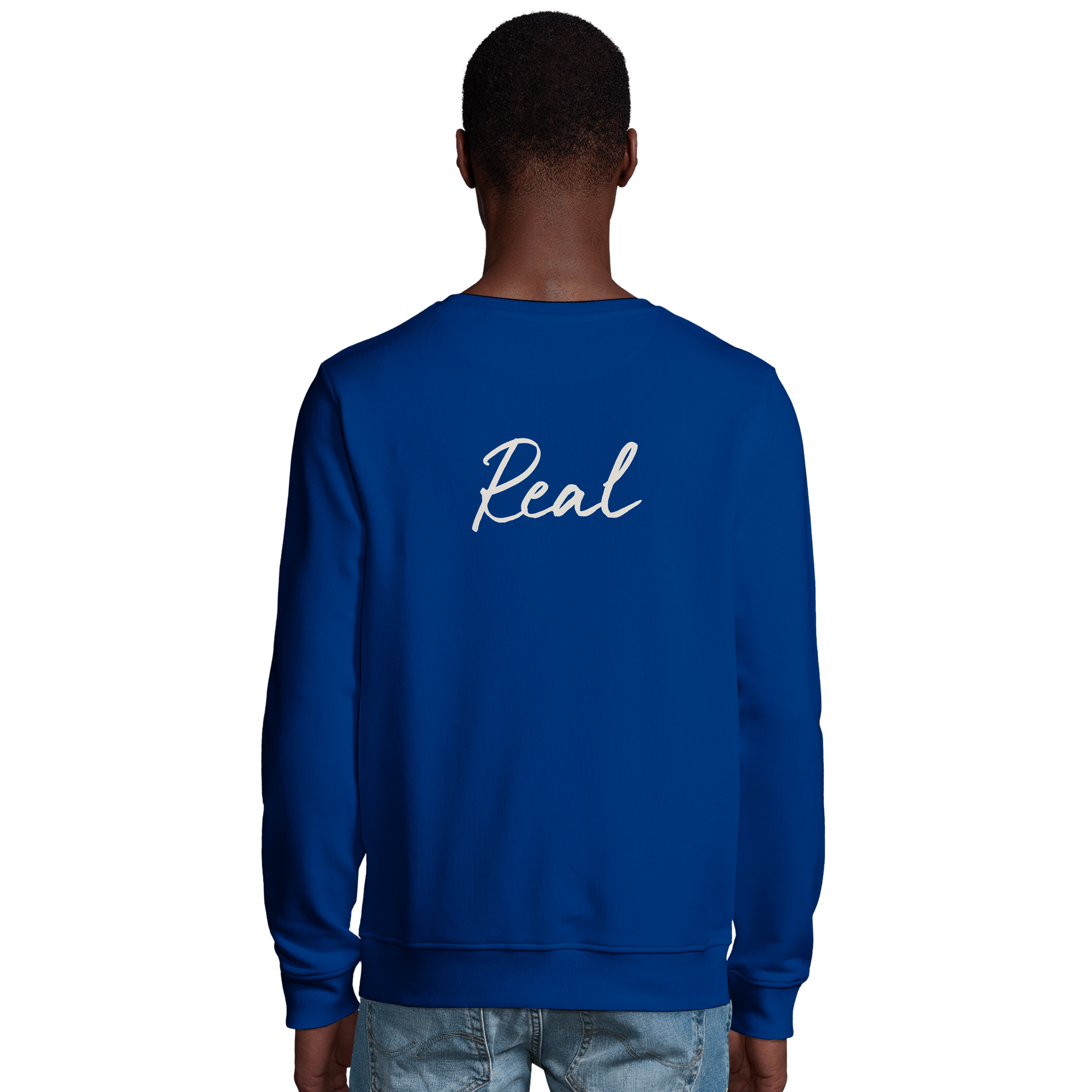 Real - "Around and Around" Sweatshirt Royal Blue 5