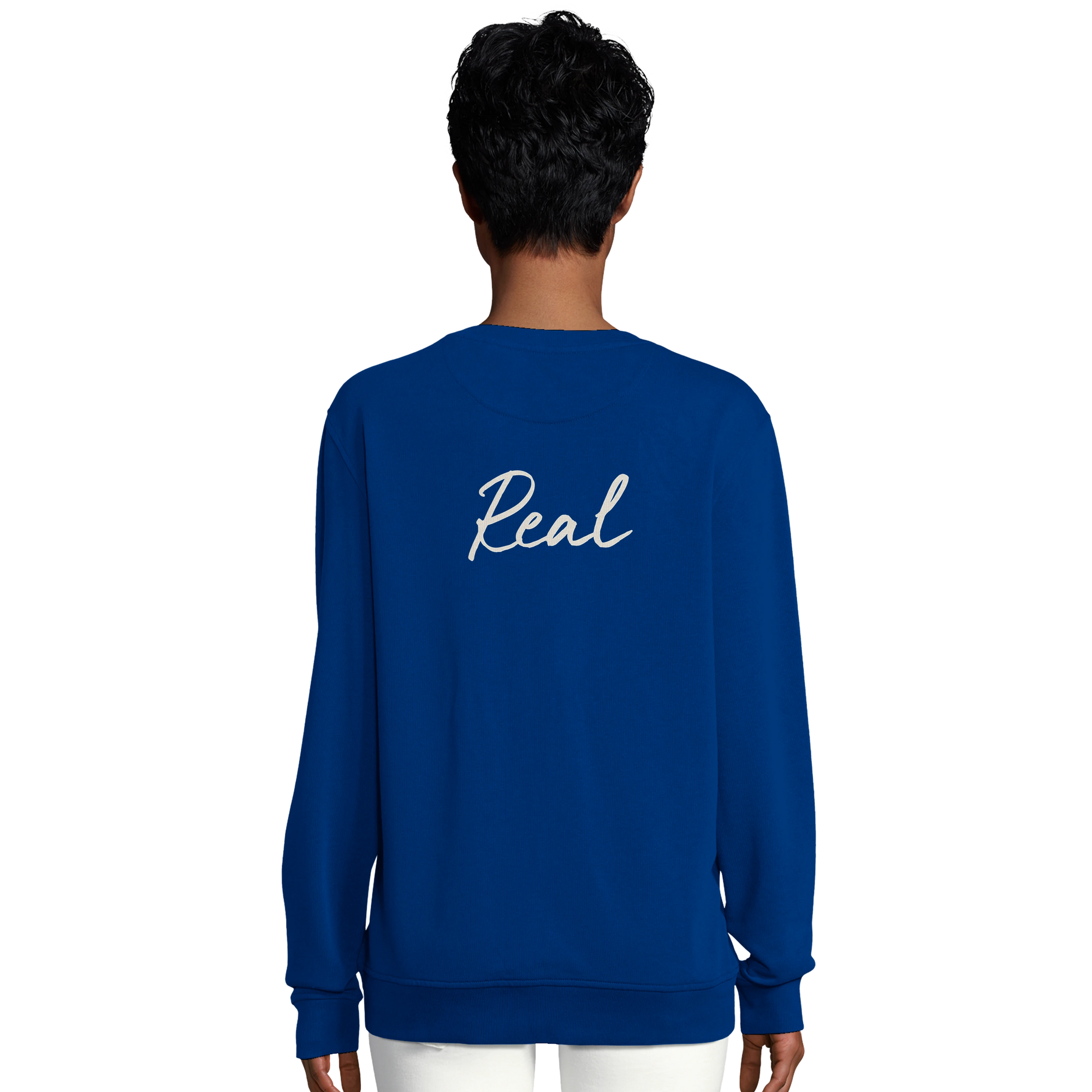 Real - "Around and Around" Sweatshirt Royal Blue 7