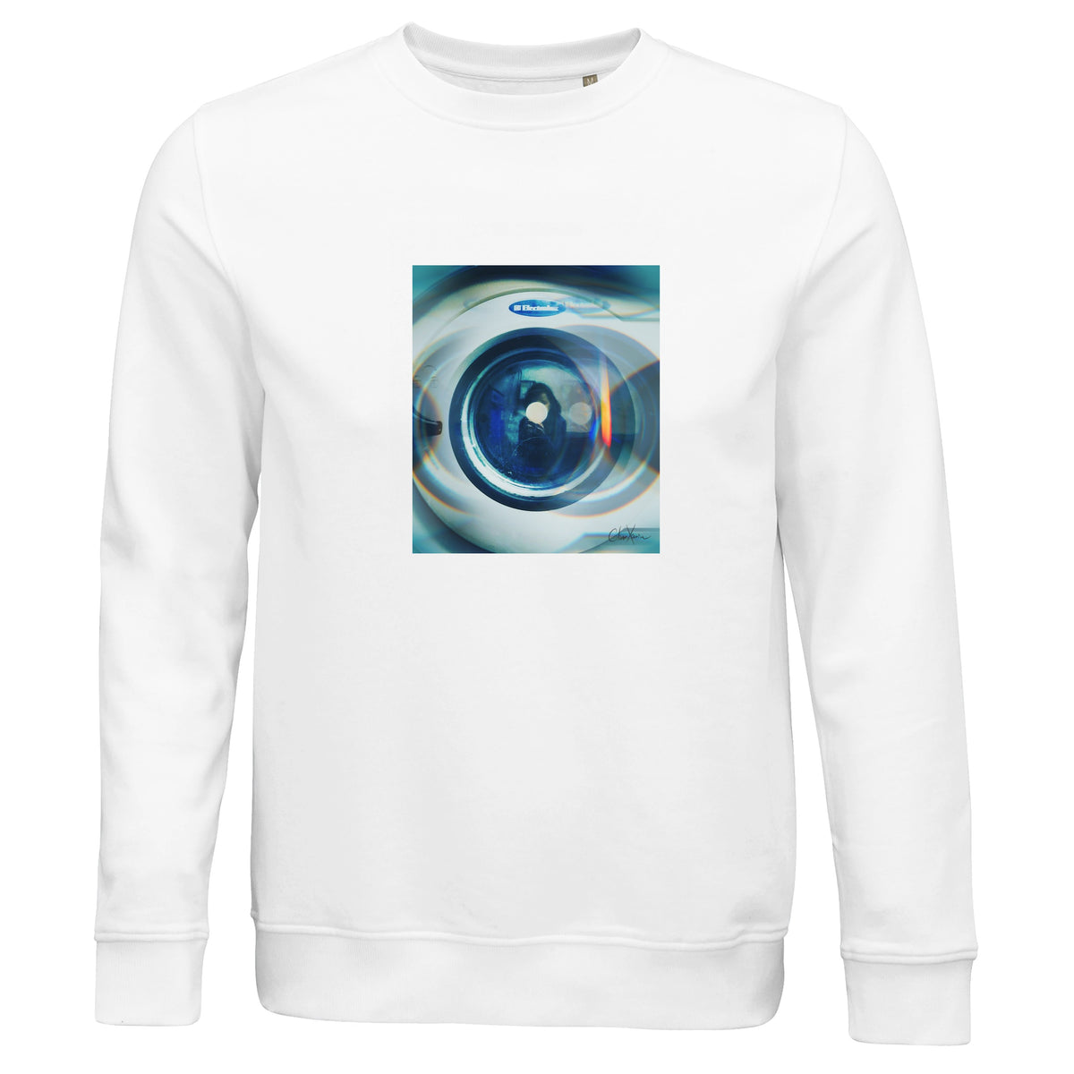 Real - "Around and Around" Sweatshirt White 1