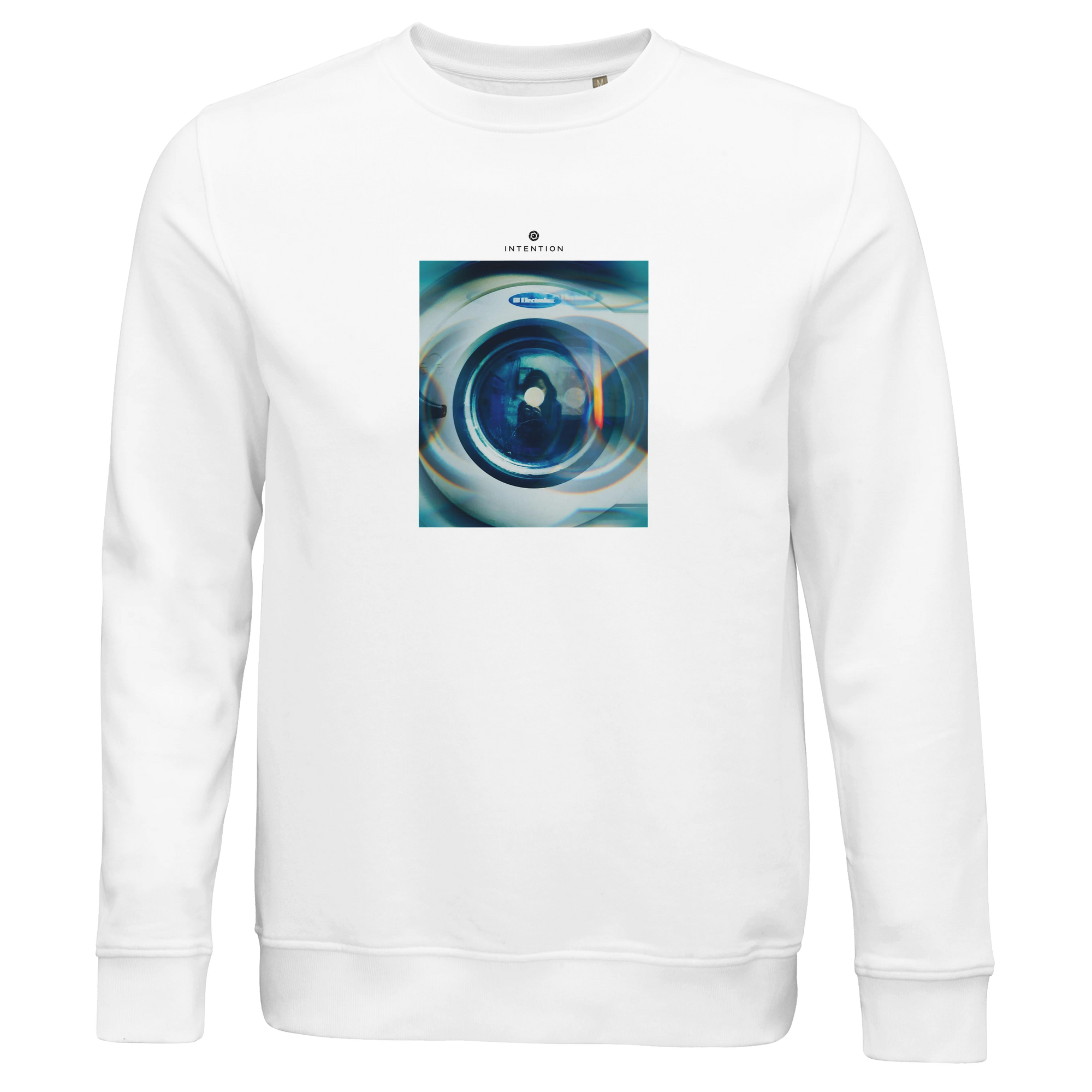 Real - "Around and Around" Sweatshirt White 1