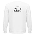 Real - "Around and Around" Sweatshirt White 2