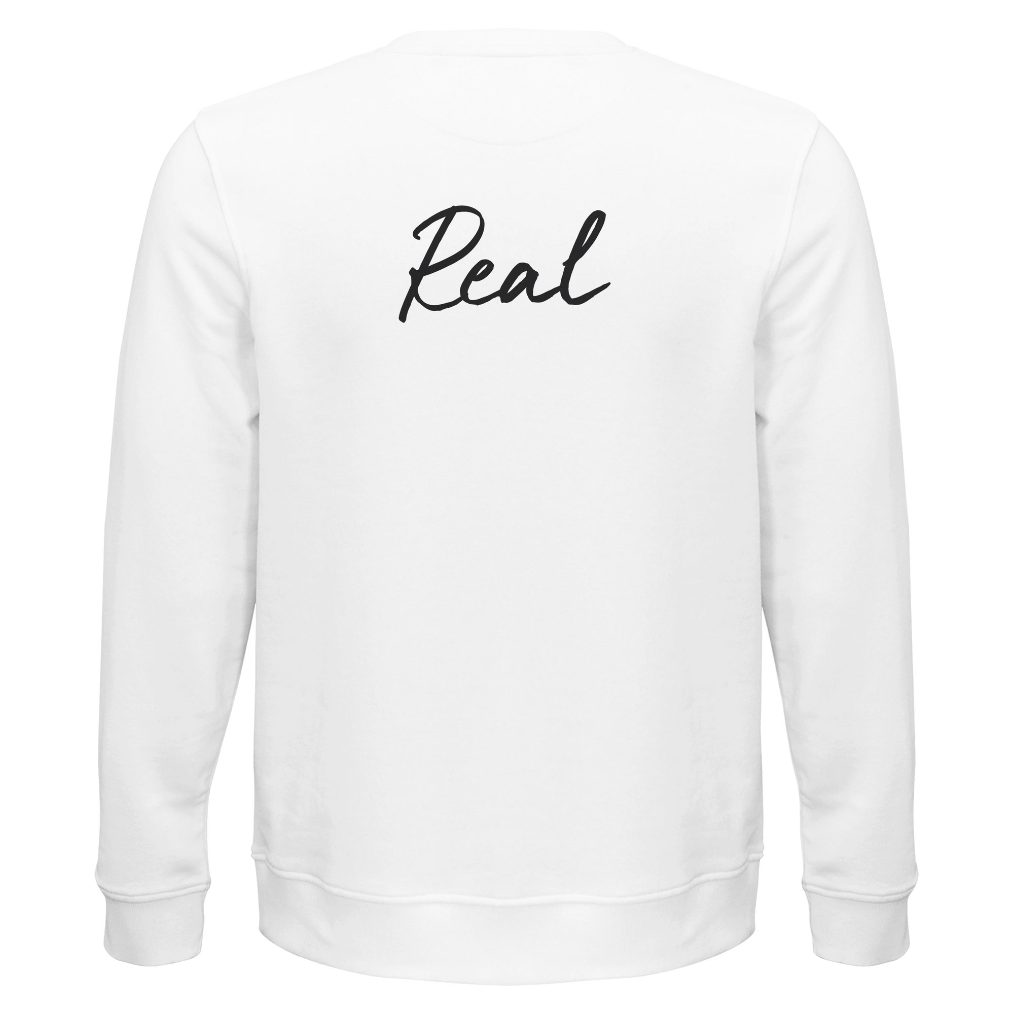 Real - "Around and Around" Sweatshirt White 2