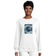 Real - "Around and Around" Sweatshirt White 5