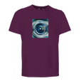 Real - "Around and Around" T-shirt astral purple 1