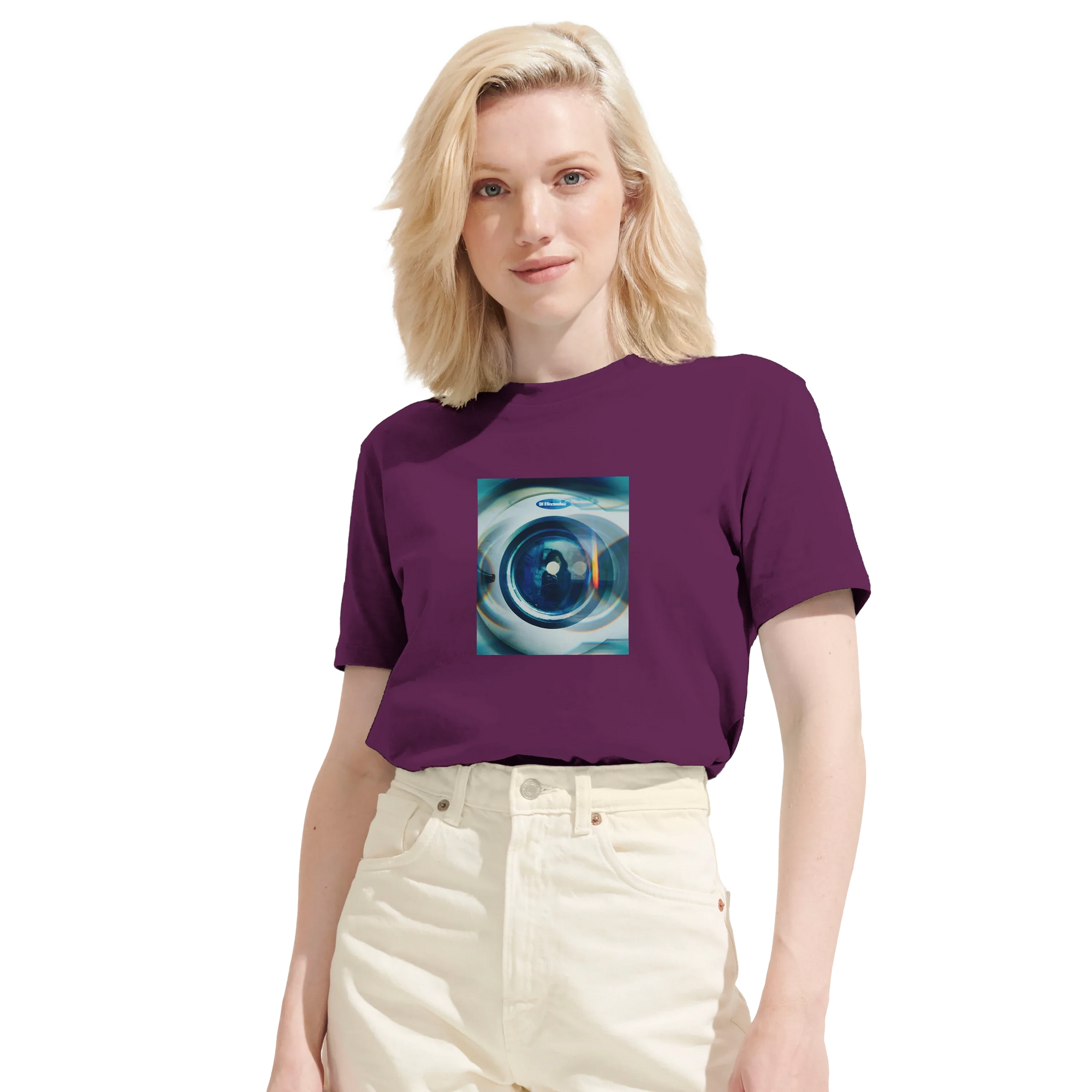 Real - "Around and Around" T-shirt astral purple 6