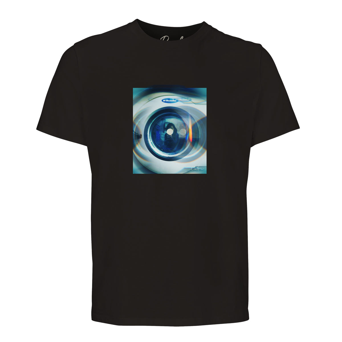 Real - "Around and Around" T-shirt Deep Black 1