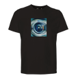 Real - "Around and Around" T-shirt Deep Black 1