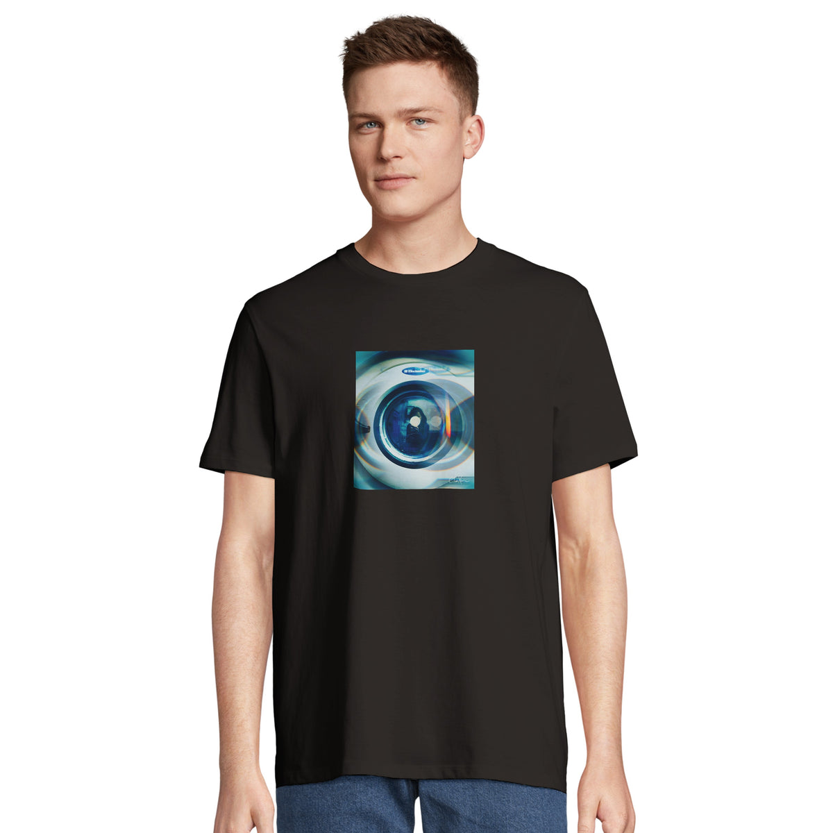 Real - "Around and Around" T-shirt Deep Black 4