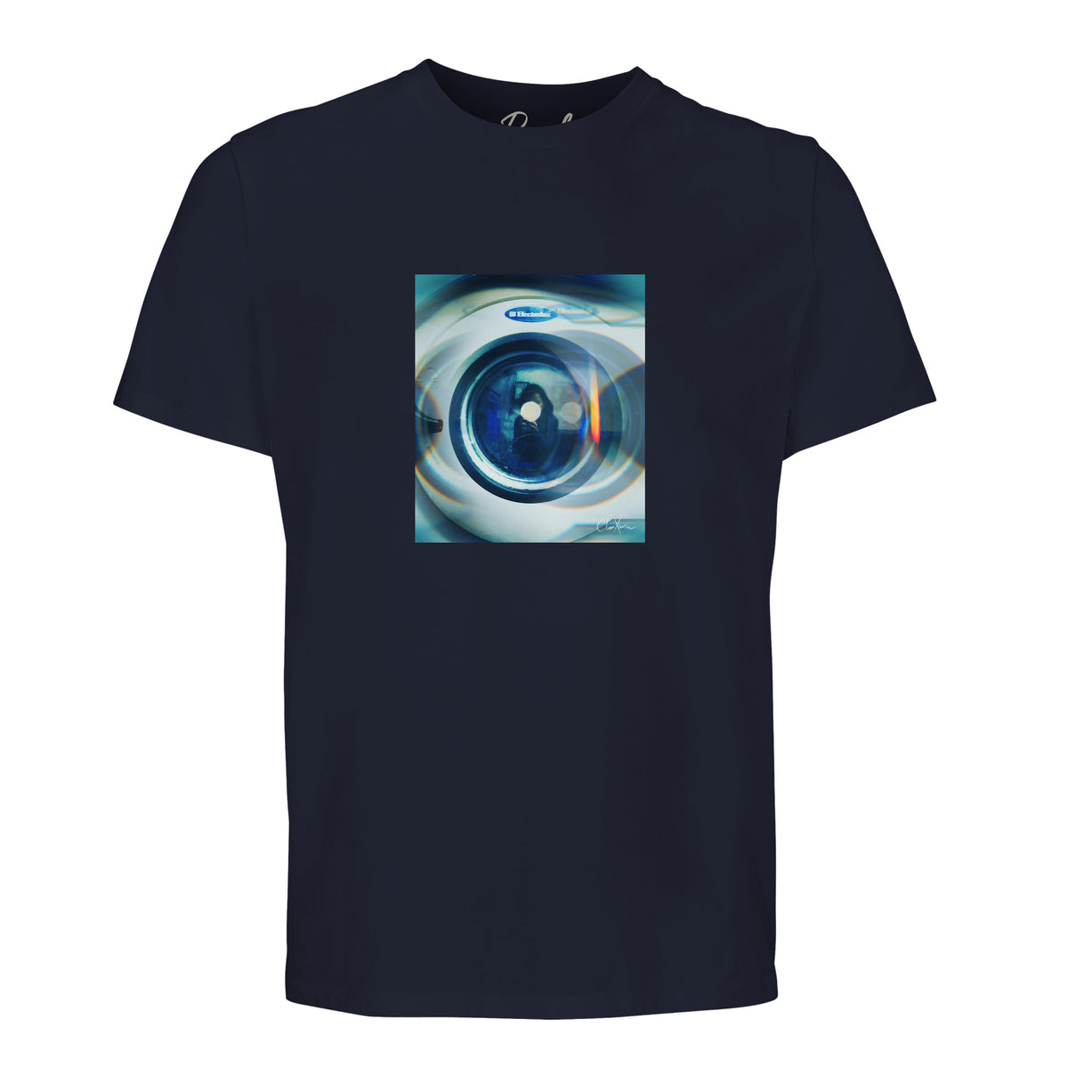 Real - "Around and Around" T-shirt French Navy 1