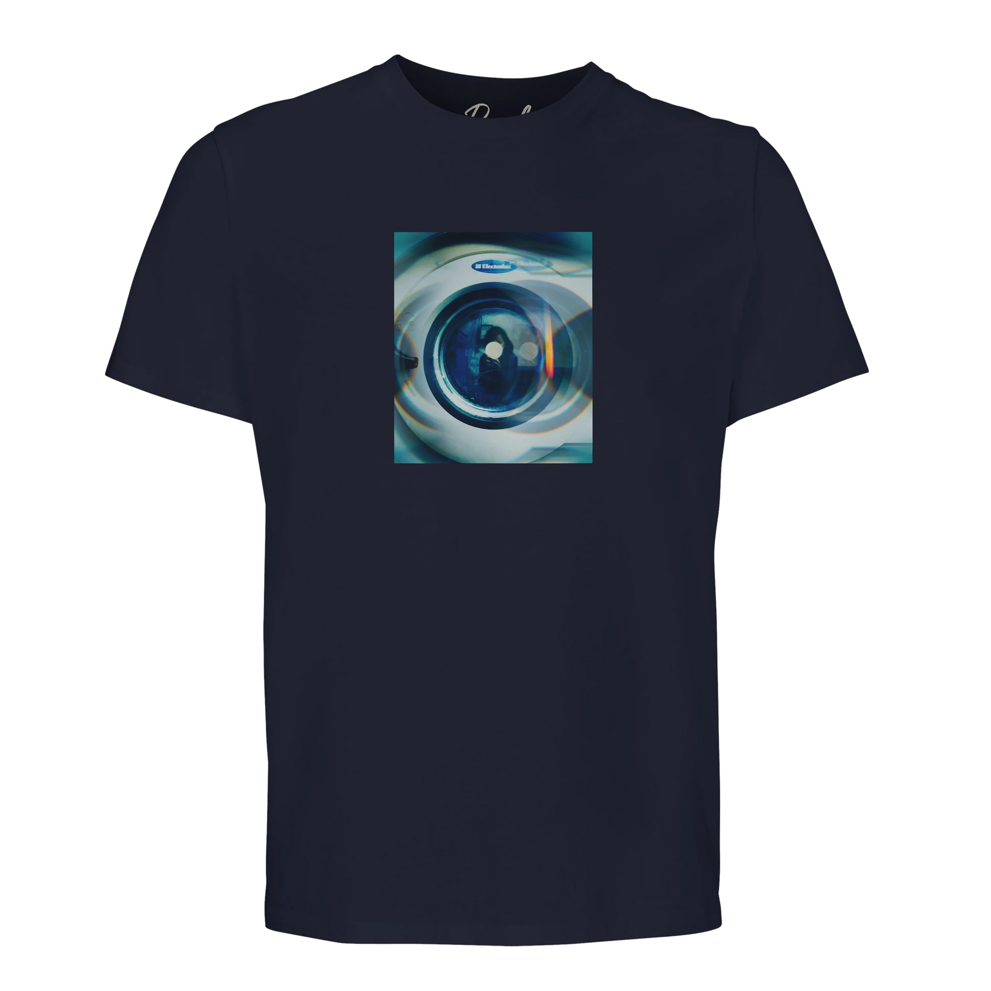 Real - "Around and Around" T-shirt French Navy 1