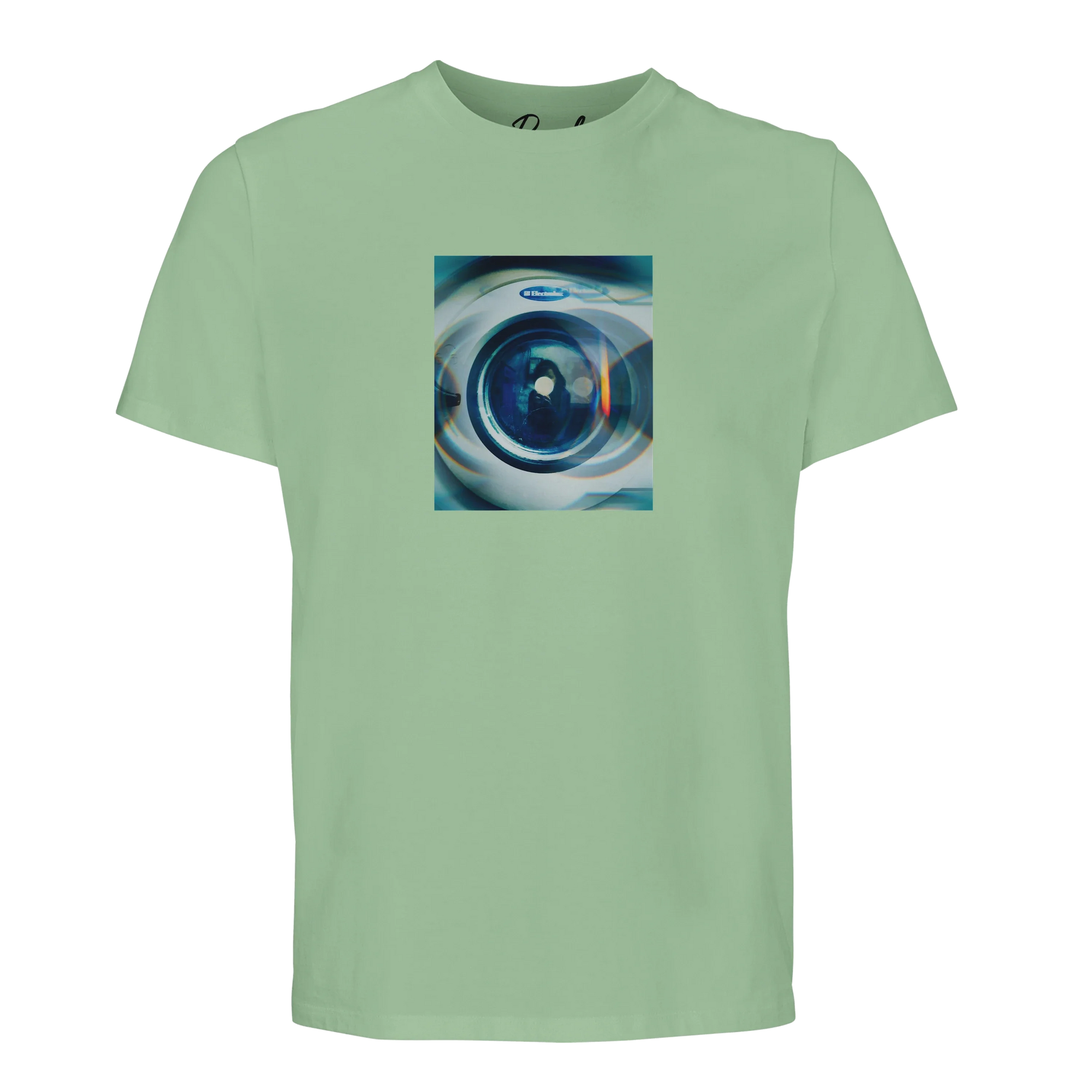 Real - "Around and Around" T-shirt frozen green 1