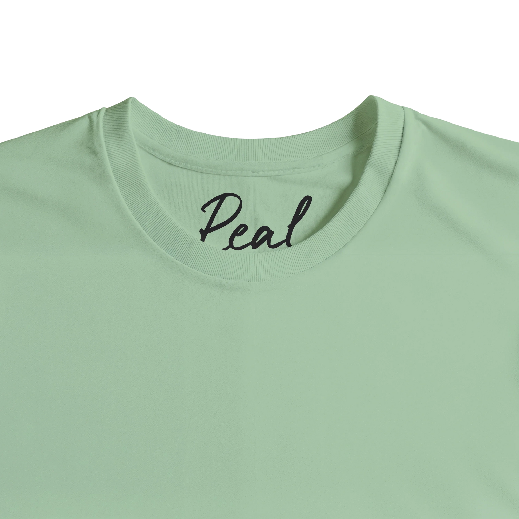 Real - "Around and Around" T-shirt frozen green 2