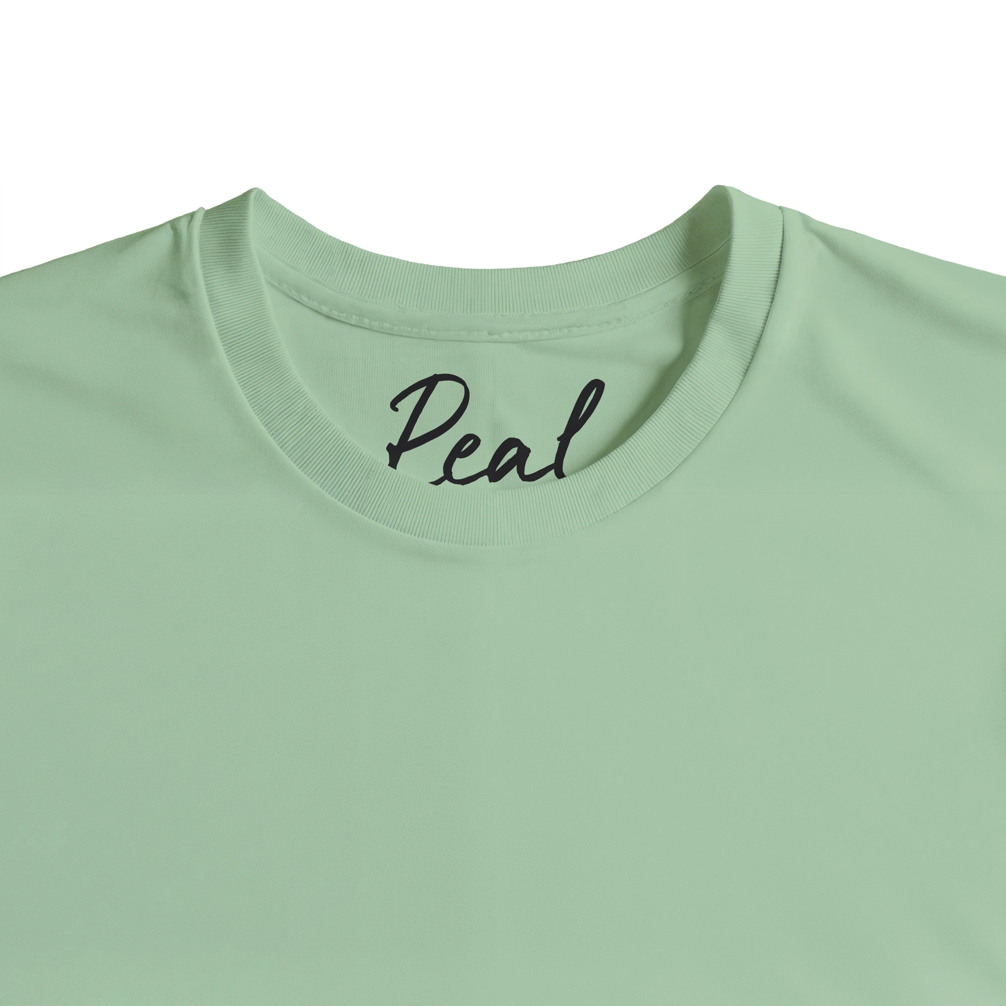 Real - "Around and Around" T-shirt frozen green 2