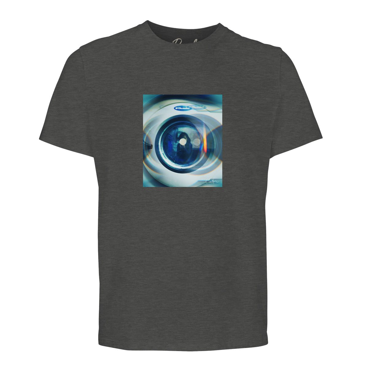 Real - "Around and Around" T-shirt Grey Melange 1