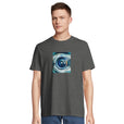 Real - "Around and Around" T-shirt Grey Melange 4