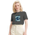 Real - "Around and Around" T-shirt Grey Melange 6