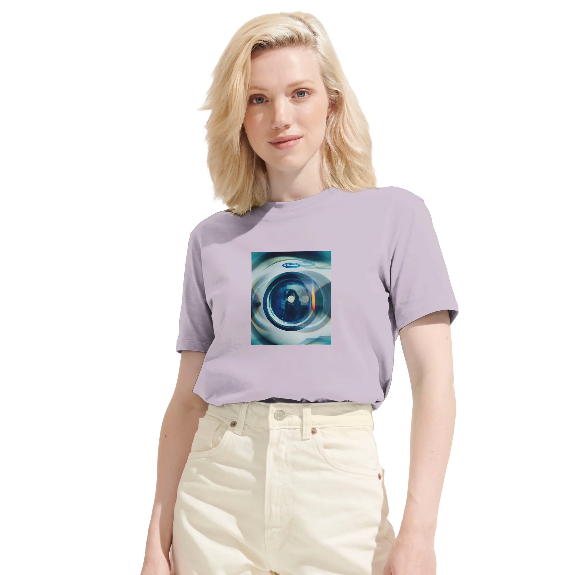 Real - "Around and Around" T-shirt lilak 6