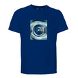 Real - "Around and Around" T-shirt Royal Blue 1