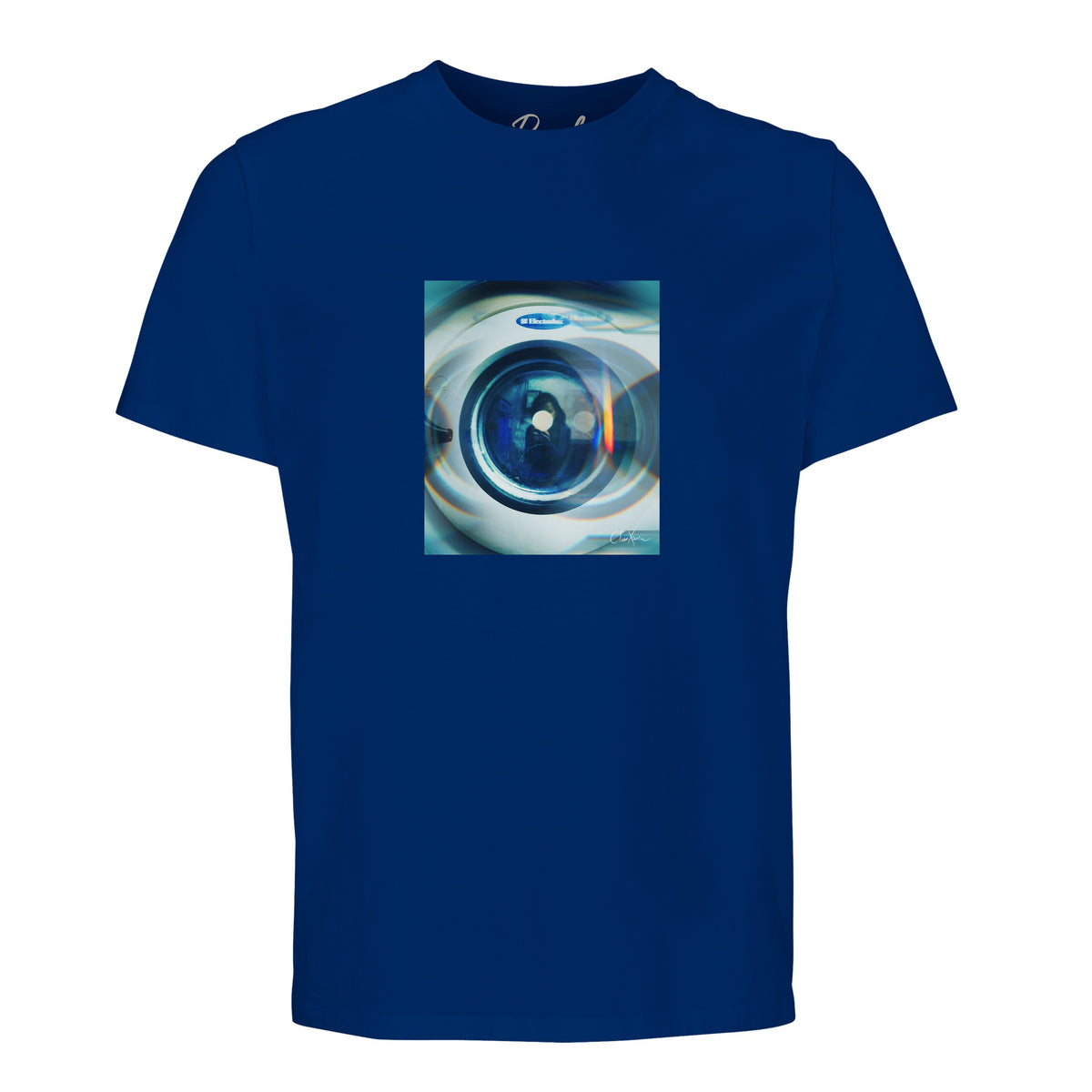 Real - "Around and Around" T-shirt Royal Blue 1