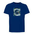 Real - "Around and Around" T-shirt Royal Blue 1