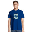 Real - "Around and Around" T-shirt Royal Blue 4