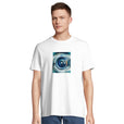 Real - "Around and Around" T-shirt White 4