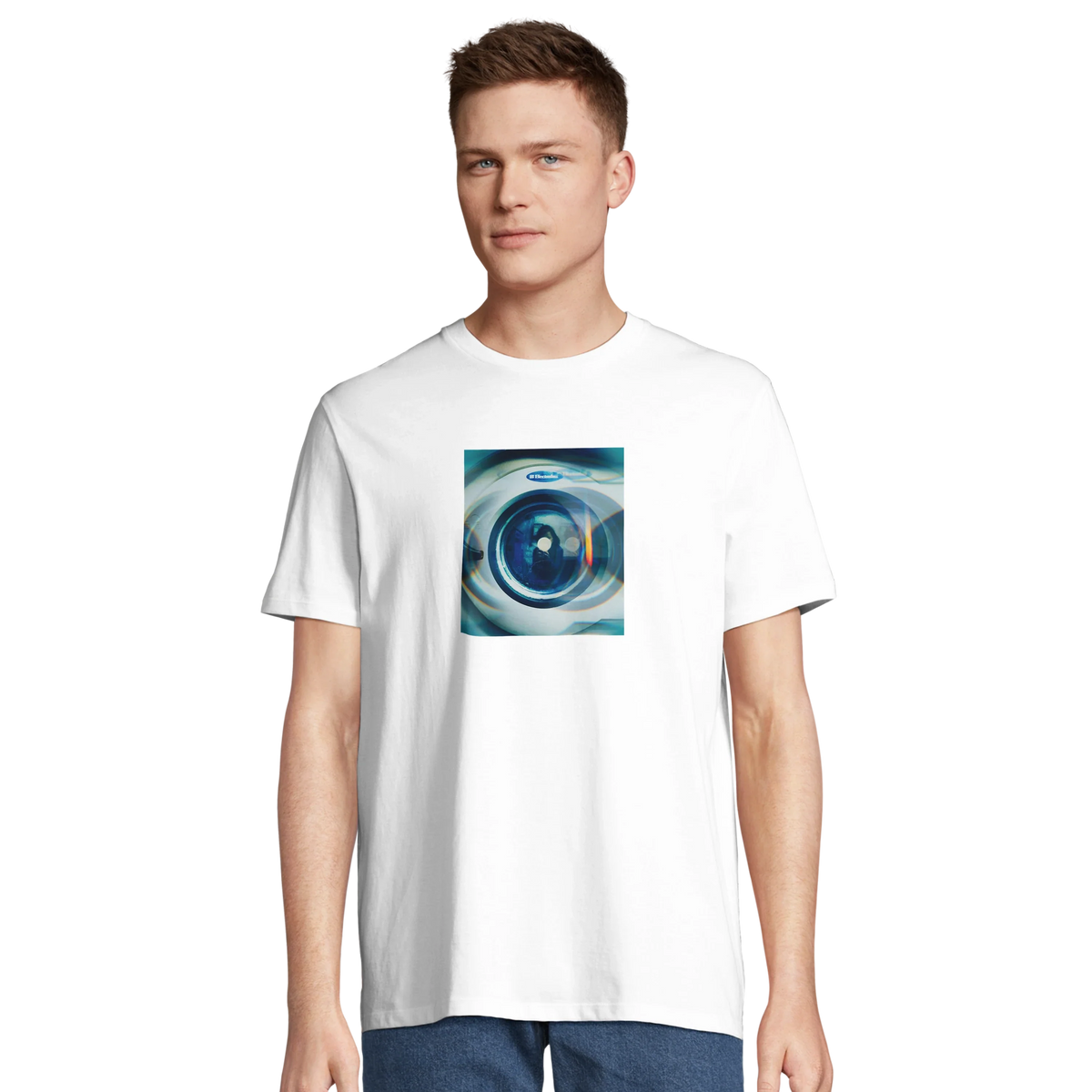 Real - "Around and Around" T-shirt White 4