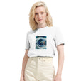 Real - "Around and Around" T-shirt White 6